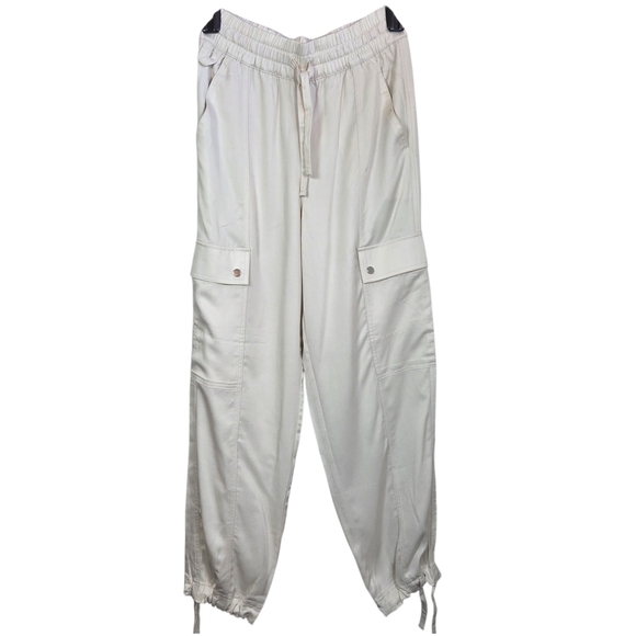 Athleta Pants - Athleta Cream Celestial Utility Cargo Pants Size XS